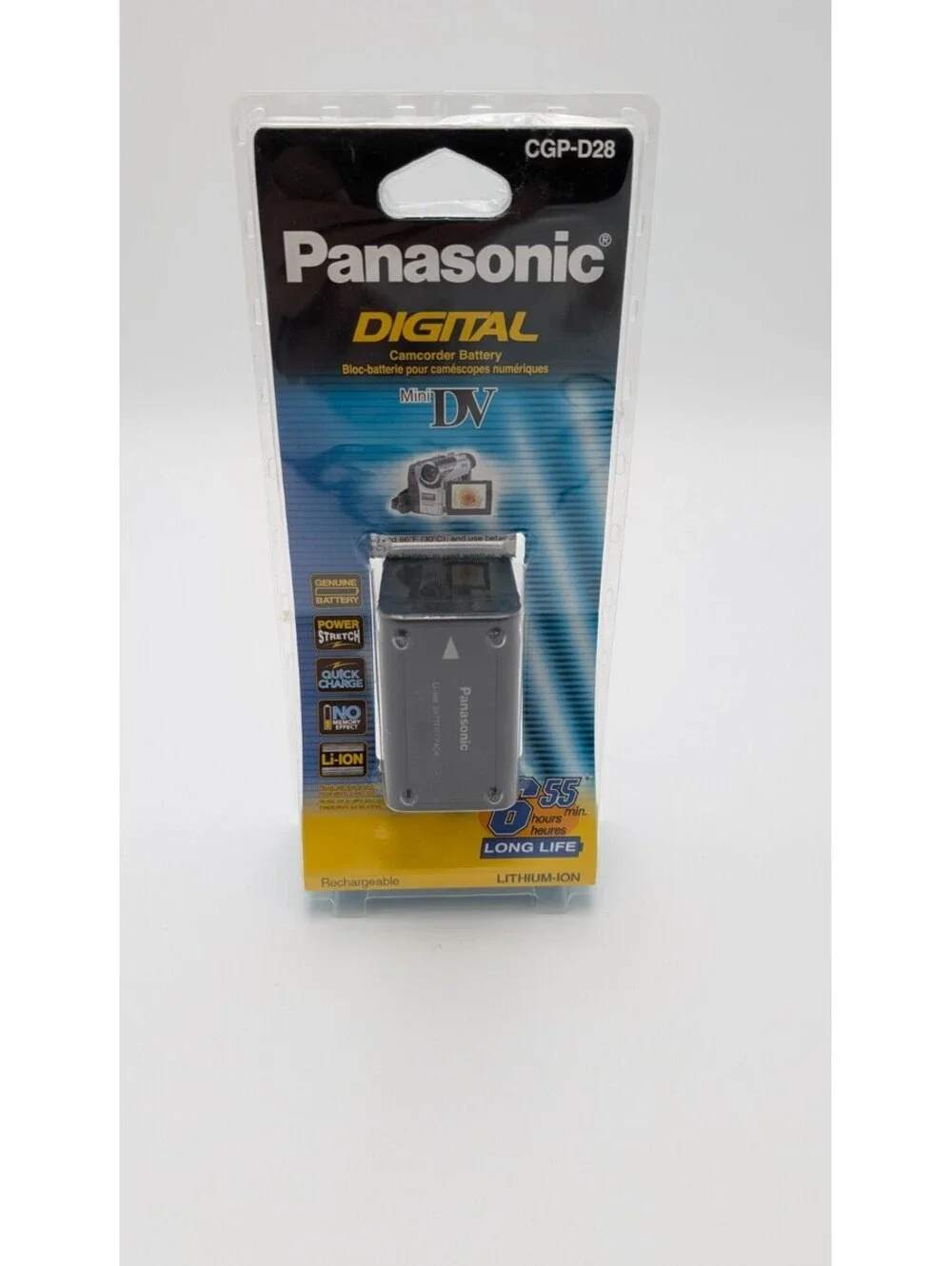 Panasonic Lithium-Ion Mini DV Battery Pack 7.2V 2800 mAh CGP-D28